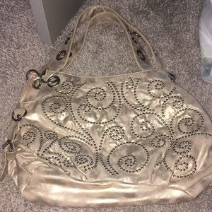 Gold Buckle Purse